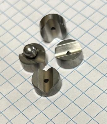 Carbide Vee for 1/4 inch ball Carbide Vee for 1/4 inch ball