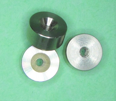 Threaded 17-4PH Cone for .250 dia ball