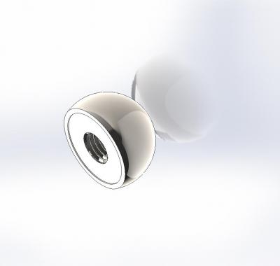 KTRB-12-M6 Truncated  .750 Ball Diameter