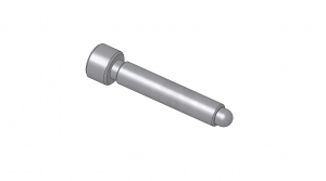 Precision Adjustment Screw w/Hex Socket - .250 Screw Diameter