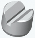 Screw Mount Kinematic Vee Slot - .750 Ball Size