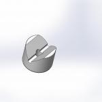 Screw Mount Kinematic Vee Slot  KS-12-TM- .750 Ball Size,